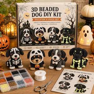 Kit de Cuentas 3D de Animales Mágicos Estrella y <span class=keywords><strong>Luna</strong></span>, Figura de Cristal Hecha a Mano, Regalo Artesanal Relajante para Mujeres Amantes de las Manualidades - Product Image 3