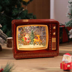 Snowfall <b>Music</b> Box <b>Christmas</b> Tree Ornament LED Night Light Decorative Lighting for Home Holiday Gifts - Product Image 5