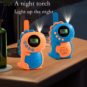 Talkies-walkies interactifs parent-enfant Jouet talkies-walkies dinosaures longue distance intérieur/extérieur avec écran LED pour enfants - Product Image 4