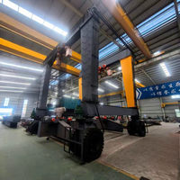 Grue à portique RTG à usage spécial extérieur avec palan électrique, capacité de 70 tonnes, neuve
