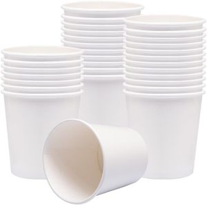 Vasos de Café Desechables Biodegradables de Doble Pared con Logotipo Personalizado de 10oz, 12oz y 16oz, con Tapas de Papel para Café y Agua Mineral - Product Image 2
