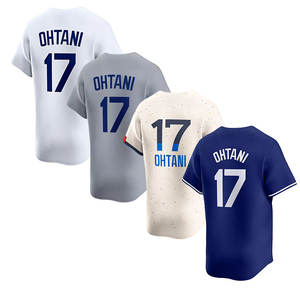 Atacado Jerseys Top Costurado Barato American Baseball Jersey 17 Shohei Ohtani - Product Image 2