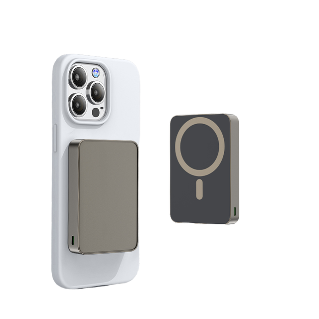 2024 Ultrathin 10000mAh Power Station Waterproof Mini Power Bank Magnetic Wireless GaN Tech Digital Screen 20W 15W PD Charging