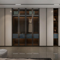 Armoire de chambre modulaire moderne sur mesure - Écologique et durable pour projets de villas et d'appartements - Fabrication en usine selon plans personnalisés