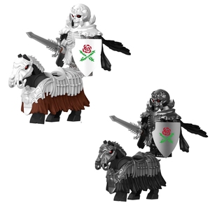 GP105-108 Cavallo Cavaliere, Set di Costruzioni Educative in Plastica ABS, Modellino Giocattolo per Bambini e Bambine dai <span class=keywords><strong>5</strong></span> ai 7 Anni - Product Image 1