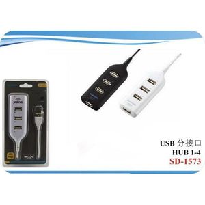 Usb Hub 1 To 4 Port <b>Splitter</b> With <b>Cable</b> For Computer And Peripheral Devices - Product Image 3