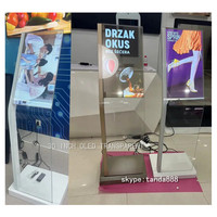 Pantalla Interactiva Táctil de 32 Pulgadas, Kiosco de Animación, OLED Transparente, para Centros Comerciales y Tiendas Minoristas, con Clasificación IP66 y 3 Años de Garantía