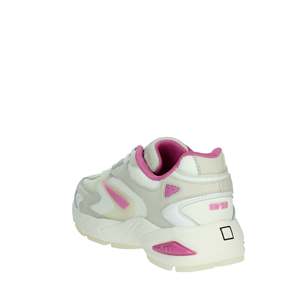 D.A.T.E. Zapatillas Deportivas para Mujer, Blancas y Fucsia, Estilo para Caminar, Talla 37 - Product Image 2