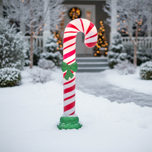 2022년 크리스마스 장식 블로우 몰드 지팡이 사탕 - Product Image 1