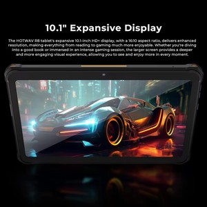 แท็บเล็ต HOTWAV R8 รุ่นทนทาน แบตเตอรี่ขนาดใหญ่ 10800mAh ระบบปฏิบัติการ Android 14 หน้าจอ HD+ ขนาด 10.1 นิ้ว แรม 4GB ความจุ 128GB - Product Image 3