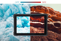 Tableta Android Resistente Genzo Económica de 8/10 Pulgadas, 8 GB de RAM + 128 GB de Almacenamiento Flash, Resistente al Agua, Android 14