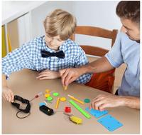 5 Set STEM Kits DC Moteurs Assemblage Électronique Robotique DIY Jouets Construction Science Expériences Projets Cadeaux pour Garçons et Filles