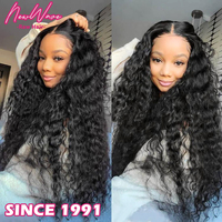 Perruque en cheveux humains vierges vietnamiens NewWave, densité 250%, longue, bouclée Fumi, qualité 9A-15A, avec dentelle, boucles rebondissantes, Super Double Drawn, sans colle