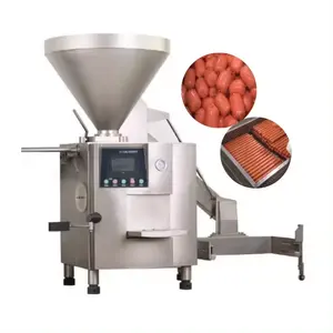 Pnömatik kantitatif otomatik büküm lavman sosis makinesi dolgu doldurma sosis dolum makinesi