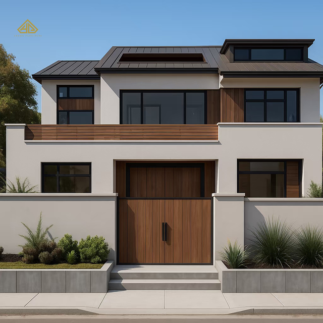 2025 Custom One-stop Villa Solutions Luxury Home Interior Designs Living Room Interior Design Building Materials Supplier