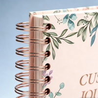 Carnet de notes de luxe en cuir et tissu, couverture rigide, logo gravé sur mesure, rechargeable, format A5, pour voyage, bureau, écriture, collection cadeau