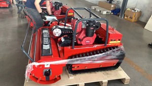 Mới không dây điều khiển từ xa lawnmower nhà sử dụng có thể sạc lại máy cắt cỏ dại loại bỏ <span class=keywords><strong>Robot</strong></span> - Product Image 4