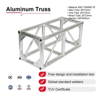 Système de treillis en aluminium non portable pour extérieur, treillis de concert, utilisé pour les scènes événementielles, à vendre