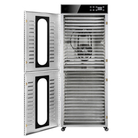 Déshydrateur Alimentaire Industriel à 32 Plateaux en Acier Inoxydable, Machine de Séchage Commerciale pour Fruits, Légumes, Viande et Herbes
