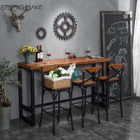Meubles en bois de restaurant de fabricant moderne table et chaises de bar pour restaurant et bars