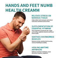 Crème Apaisante pour les Mains et les Pieds : Formule Naturelle Contre les Engourdissements, les Crampes des Mollets, les Gonflements, les Sensations de Picotement et les Douleurs Articulaires