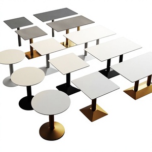 <span class=keywords><strong>Tavolo</strong></span> da Pranzo Quadrato in Pietra Sinterizzata per Uso Commerciale, Resistente al Calore e ai Graffi, per Negozi di Tè, Caffetterie, Ristoranti, Hotel e Hotpot - Product Image 1