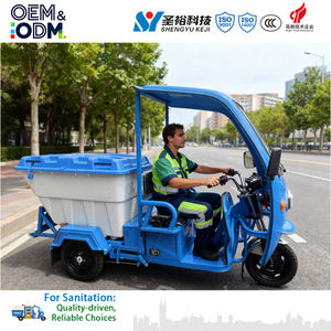 Triciclo Eléctrico de Alta Gama para Limpieza Rápida - Vehículo de Tres Ruedas para Limpieza Sanitaria y Recolección y Transferencia de <span class=keywords><strong>Basura</strong></span> - Product Image 2