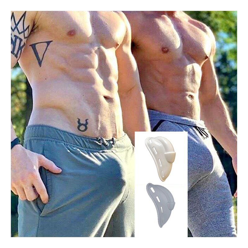 YiZYiF 1 piece bulge pouch pad detachable push up pad underwear thong