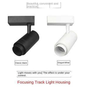 Famille d'éclairage H-type J-type 3 4 6 fils système d'éclairage sur rail pour led COB Dimmable LED Track light Aluminium - Product Image 3