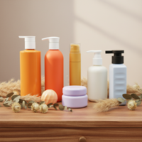 Pot en plastique brillant lavande avec disque intérieur et couvercle à vis pour crème visage – Emballage cosmétique