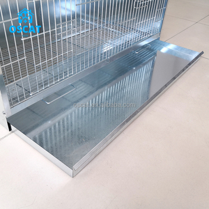 OSCAT galvanizli papağan kafes özelleştirilebilir güvercin kafes kuş kafesi metal örgü mat ve tepsi ile 10-15 kuş ağırlayacak - Product Image 3