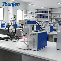 Machine de marquage laser à fibre 2D 3D de bureau détachable de haute qualité 20W 30W 50W 60W 100W pour l'or, l'argent, le cuivre et les bijoux