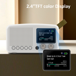 Đài phát thanh <span class=keywords><strong>Internet</strong></span> IR01 kết nối với loa <span class=keywords><strong>WIFI</strong></span> BT, phát sóng trực tuyến thông minh với màn hình LCD lớn, <span class=keywords><strong>radio</strong></span> FM, máy nghe podcast - Product Image 2