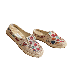 Mocasines Planos de Verano para Mujer, Ligeros, de Media Caña, Transpirables, con Plantilla de PVC para Primavera - Product Image 1