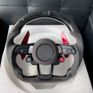 Volante Deportivo de Alta Gama en Fibra de Carbono Forjada y Cuero con Pantalla LED y Calefacción para Audi - Product Image 6