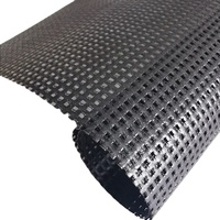 Tissu en maille PVC écologique, ignifuge et résistant aux UV pour auvents, piscines, gymnases et clôtures