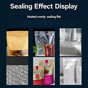 Machine à sceller verticale KF600 à commande au <span class=keywords><strong>pied</strong></span> avec couteau durable pour <span class=keywords><strong>petit</strong></span> magasin entrepôt emballage de collations scellage de sacs en plastique - Product Image 4