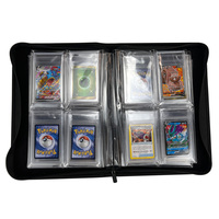 Boîte de rangement et de présentation à 4 compartiments pour cartes gradées Yugioh, Sports, Baseball, Collectionnables, BGS, CGC, Holader, Binder, Graded Card Slab case