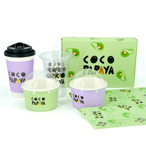 Restaurante para llevar personalizado Envasado <span class=keywords><strong>de</strong></span> comida rápida Papas <span class=keywords><strong>fritas</strong></span> Pollo despedido Hamburguesa Caja <span class=keywords><strong>de</strong></span> papel para llevar contenedor <span class=keywords><strong>de</strong></span> catering - Product Image 2