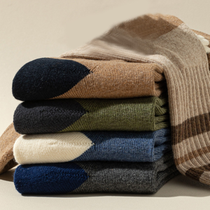 <span class=keywords><strong>Chaussettes</strong></span> en coton rayées personnalisées en gros, absorbantes, <span class=keywords><strong>chaudes</strong></span>, épaisses, en tissu éponge, <span class=keywords><strong>pour</strong></span> hommes, <span class=keywords><strong>chaussettes</strong></span> thermiques mi-mollet <span class=keywords><strong>pour</strong></span> <span class=keywords><strong>l</strong></span>'<span class=keywords><strong>hiver</strong></span> quotidien - Product Image 4