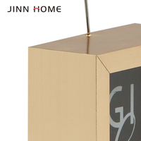 Bingkai Foto Meja Pernikahan Mini/Kotak Romantis Jinn Home, Penjepit Kayu, Dekorasi Rumah, Cetak UV DIY