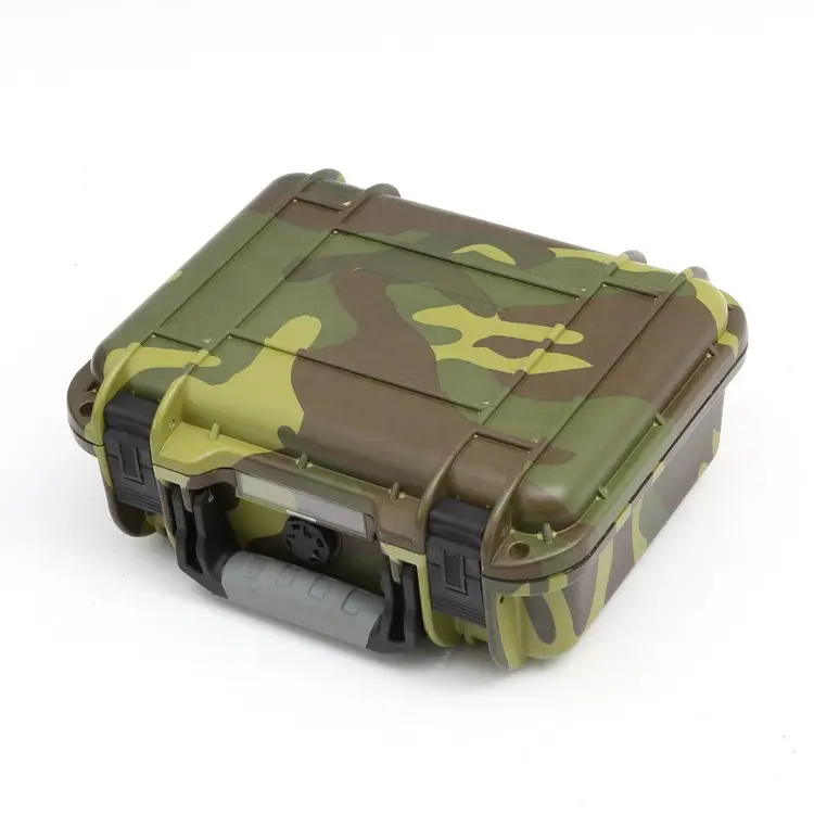 육군 IP67 슈퍼 하드 플라스틱 보관 케이스 다기능 사용자 정의 전자 하드 쉘 여행 도구 케이스