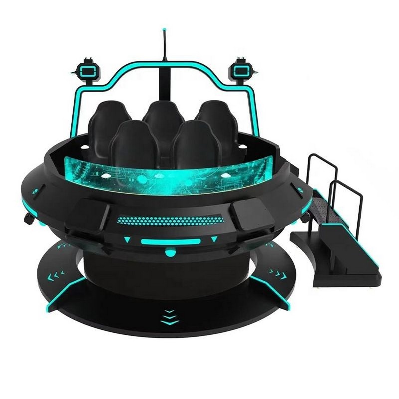 Amusement Metal Games Machine 9D VR
