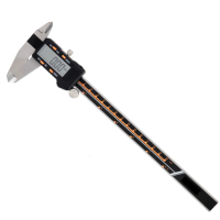 NEIKO 01407A Calibre numérique électronique 0-150 mm en acier inoxydable avec grand écran LCD et bouton de changement rapide