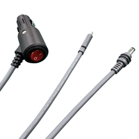Câble d'extension d'alimentation Utech Starlink 3-en-1 Mini DC Jack 18AWG avec blindage tressé compatible avec les câbles USB-C DC pour voiture