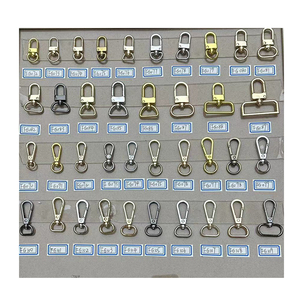 तेजी से बिकने वाले रंग दिल का आकार स्नैप हुक सामग्री का आकार काले रोटेटेटेटेबल स्विस हुक 5/8 - Product Image 3