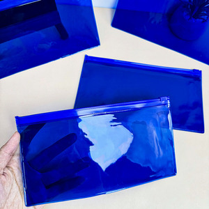 Transparent PVC fichier sac PVC pochette à fermeture éclair en plastique fichier organisateur fourre-tout étanche portefeuille école bureau titulaire <span class=keywords><strong>Document</strong></span> sac - Product Image 3