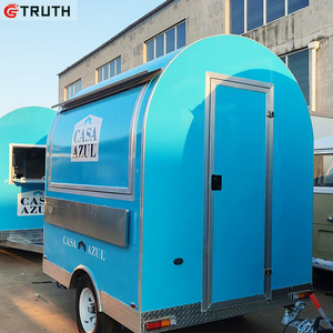 Rimorchio Personalizzato per Cucina Mobile e Fast Food, per Pizza e <span class=keywords><strong>Gelato</strong></span>, Completamente Attrezzato - Product Image 1