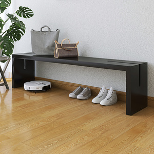 Banco <span class=keywords><strong>de</strong></span> <span class=keywords><strong>madera</strong></span> maciza <span class=keywords><strong>de</strong></span> diseño moderno nórdico, mesa <span class=keywords><strong>de</strong></span> comedor Simple y taburete <span class=keywords><strong>de</strong></span> tablero largo, taburete <span class=keywords><strong>de</strong></span> entrada <span class=keywords><strong>para</strong></span> <span class=keywords><strong>cama</strong></span> <span class=keywords><strong>de</strong></span> troncos, taburete <span class=keywords><strong>para</strong></span> cambiar zapatos - Product Image 6
