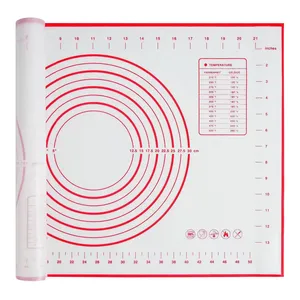 Tapis de cuisson en silicone alimentaire et fibre de verre, antiadhésif, résistant à la chaleur, compatible four et lave-vaisselle, écologique, réutilisable pour la pâtisserie - Product Image 3